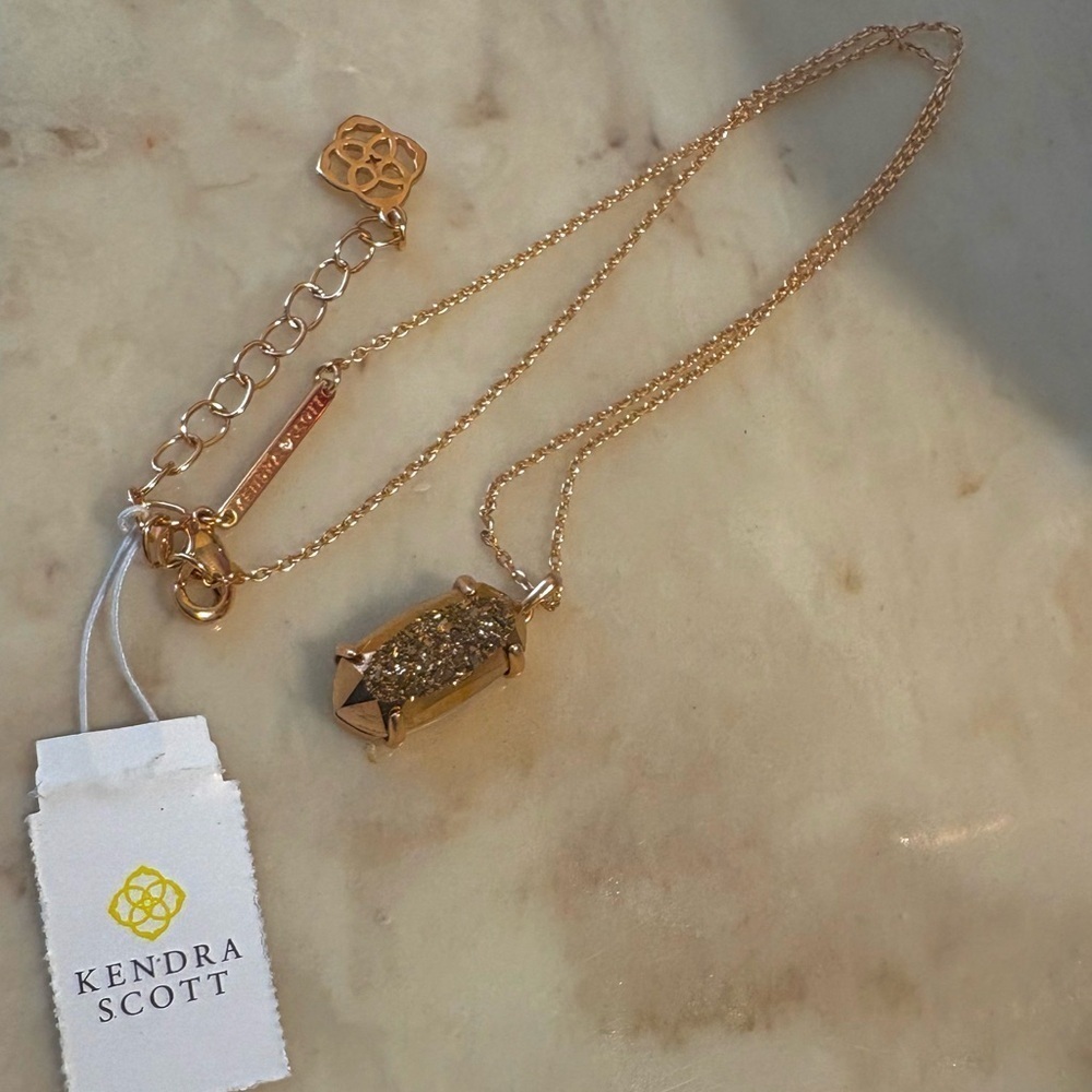 Kendra Scott Harrison Drusy in Rose Gold NWT (Retail $80) FIRM PLEASE :) - Picture 5 of 7